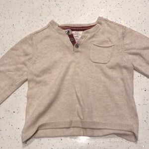 Toddler Zara Oatmeal knit sweater